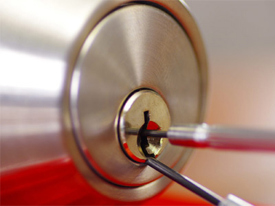 Ouverture de la porte